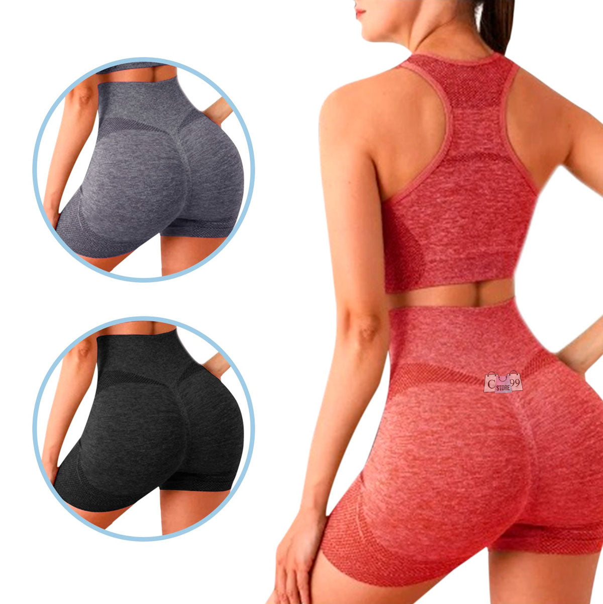 Short Deportivo Levanta Cola | Moldea, realza y comodidad en todo momento | Super PROMO x 2 Unidades ✨