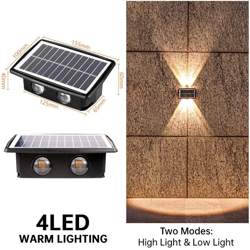 Lámparas Solares Impermeables Para Exteriores | Se cargan con la luz solar y se encienden solas | Promo Navideña 🎅