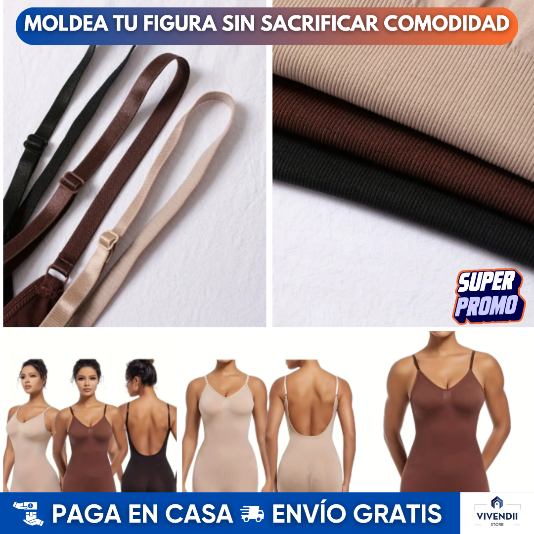 Body Moldeador sin costuras: moldea, realza y con total comodidad todo el día | ¡No esperes más para sentirte y verte increíble! Oferta HOY 🛒