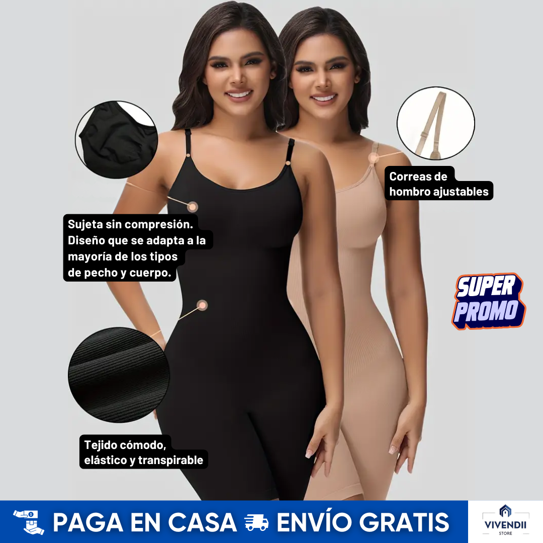 Body Moldeador sin costuras: moldea, realza y con total comodidad todo el día | ¡No esperes más para sentirte y verte increíble! Oferta HOY 🛒