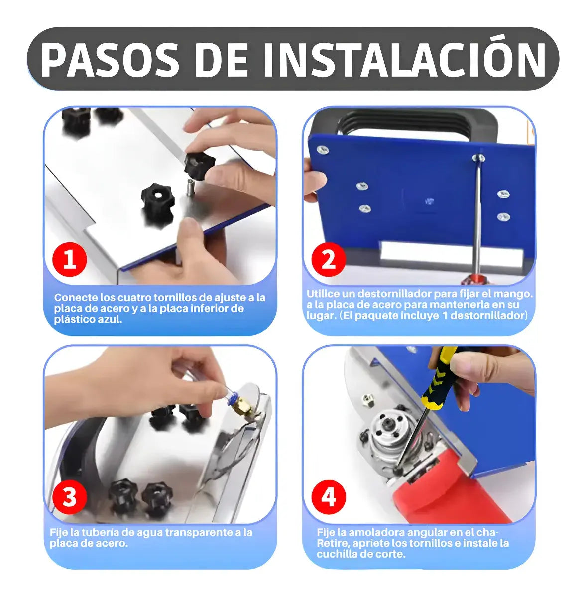 Soporte para Pulidora Corte biselado: Logra Cortes Perfectos y Acabados Profesionales 🛠️