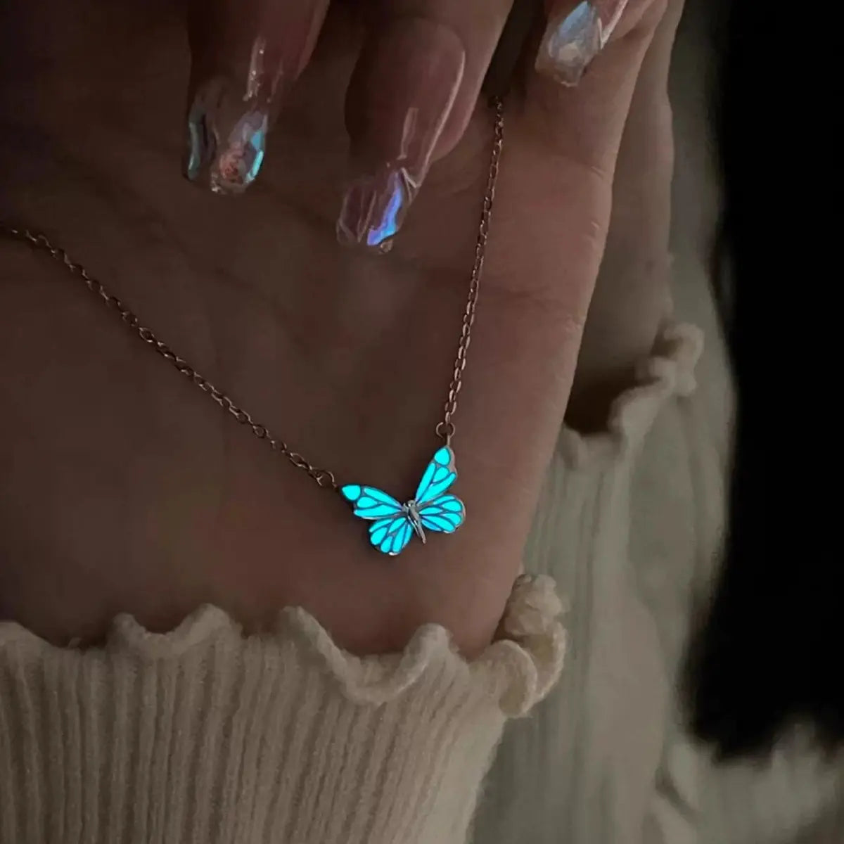 Set Mariposas: Collar + Pulsera 🦋 Abraza la luz de la elegancia