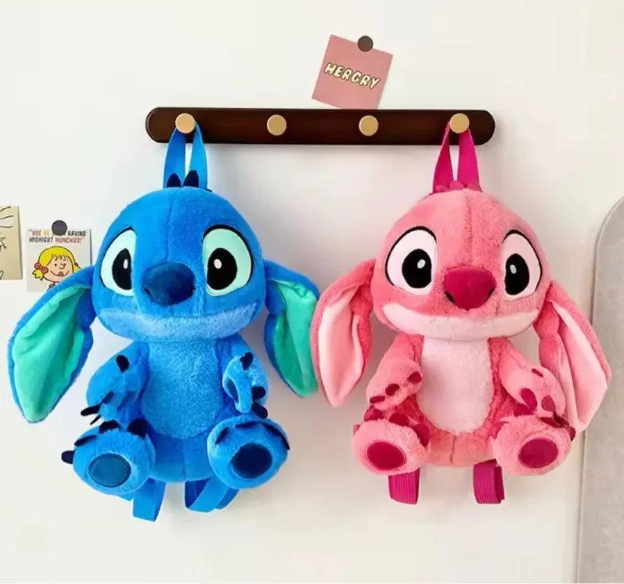 Mochila Peluche Stitch 3D – Lleva estilo, ternura y personalidad a todas partes 💙🎒