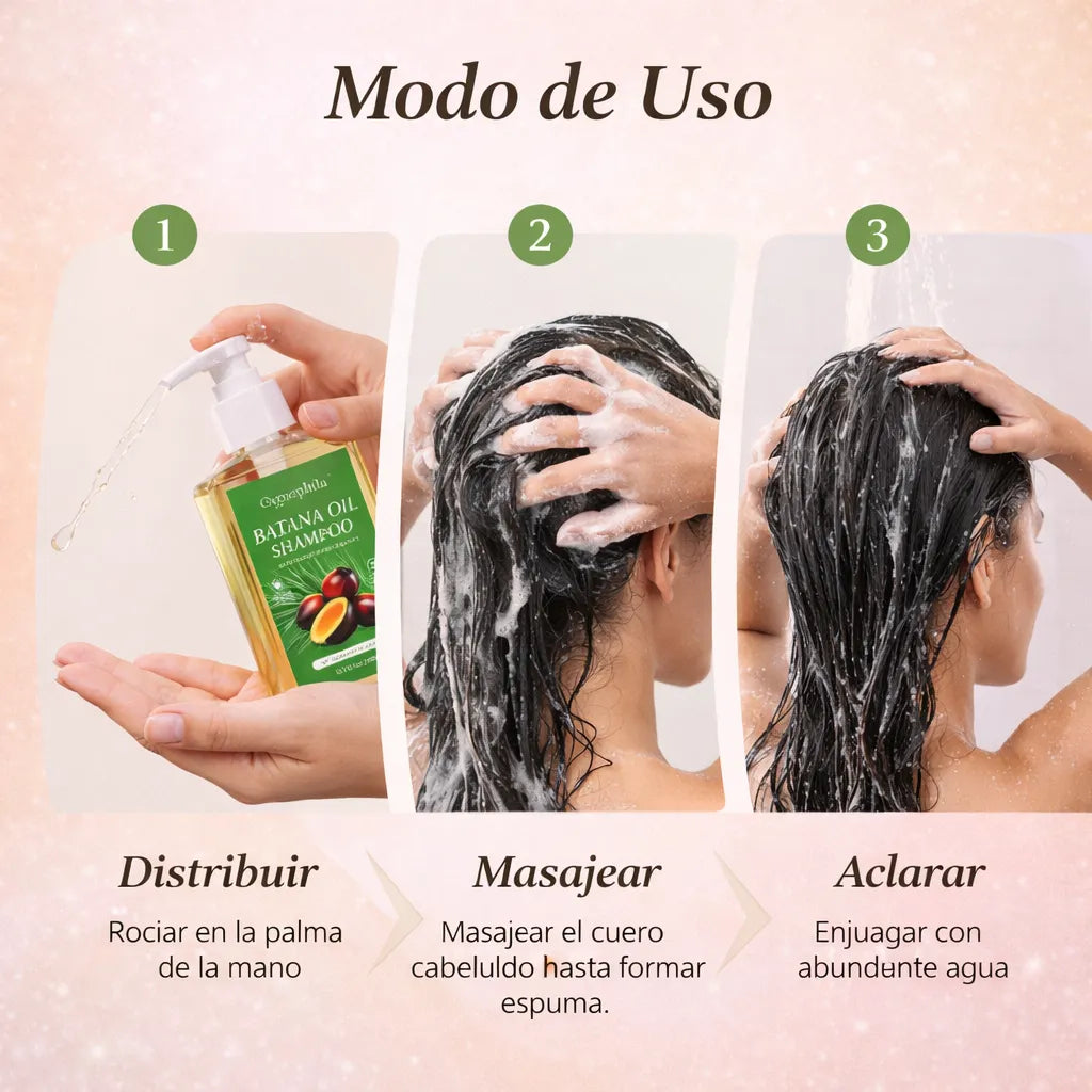 Shampoo Aceite de Batana: Revitaliza tu cabello de manera natural 🌿