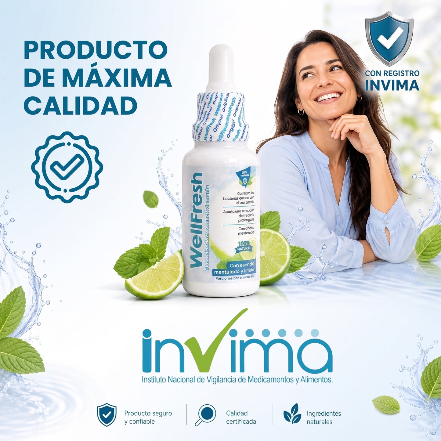 WELL FRESH | ELIMINA BACTERIAS QUE CAUSAN MAL ALIENTO ✨ 🦠