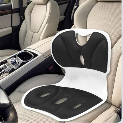 Soporte lumbar | Corrector de postura ergonómico | Se adapta a variedad de sillas y espacios | Compra YA y reduce el dolor HOY 20% DCTO
