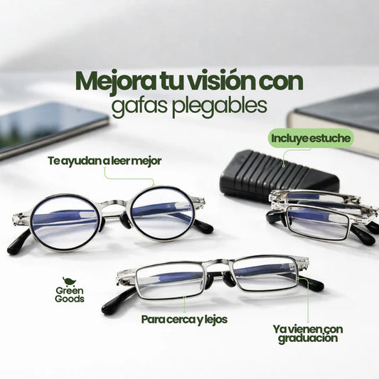 Gafas de Lectura Plegables Inteligentes 🔍