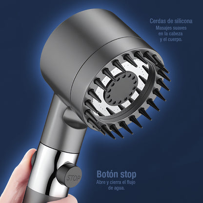 Cabezal de Ducha Multifuncional con Filtro – Relajación, Ahorro y Comodidad 🚿💧