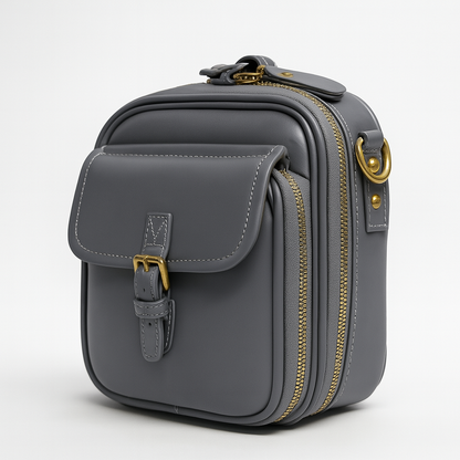 Bolso bandolero compacto de Cuero | Práctico, Elegante y Resistente | Oferta especial por tiempo limitado 30% DCTO 🔥