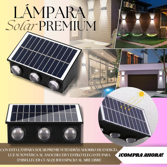 Lámparas Solares Impermeables Para Exteriores | Se cargan con la luz solar y se encienden solas | Promo Navideña 🎅