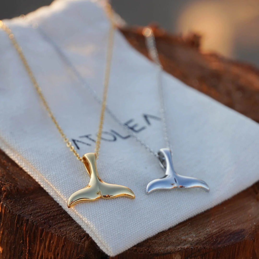 COLLAR COLA DE BALLENA 🐋 | SÍMBOLO DE FUERZA ❤️