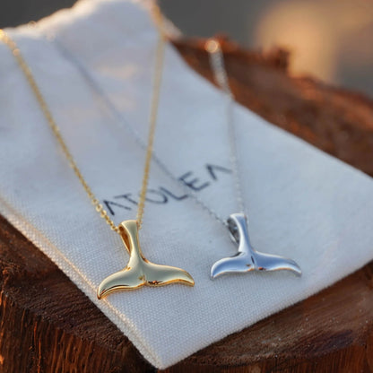 COLLAR COLA DE BALLENA 🐋 | SÍMBOLO DE FUERZA ❤️
