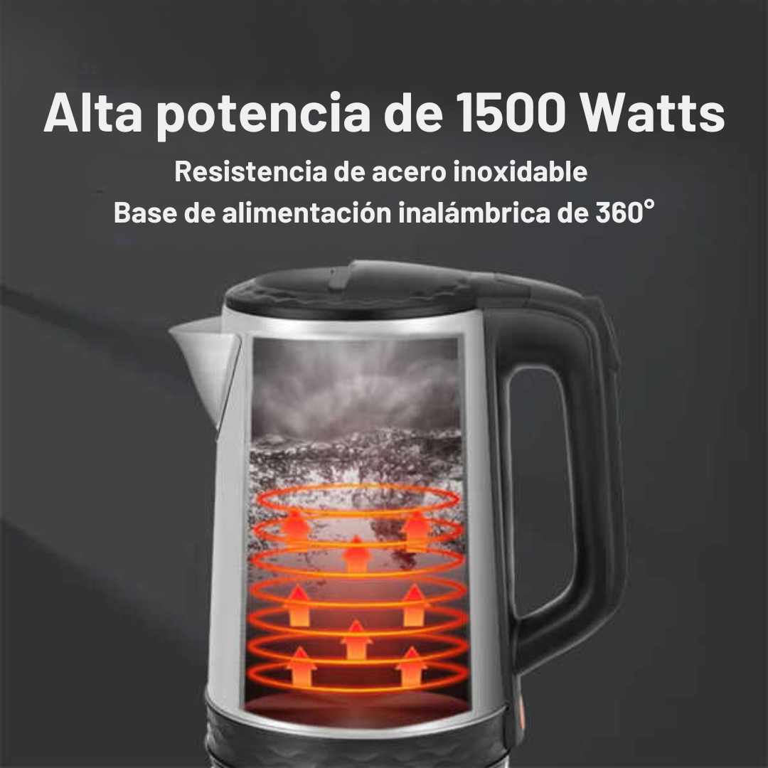Hervidor Eléctrico Sokany 2.3L – Agua caliente en minutos sin estufa ni esperas