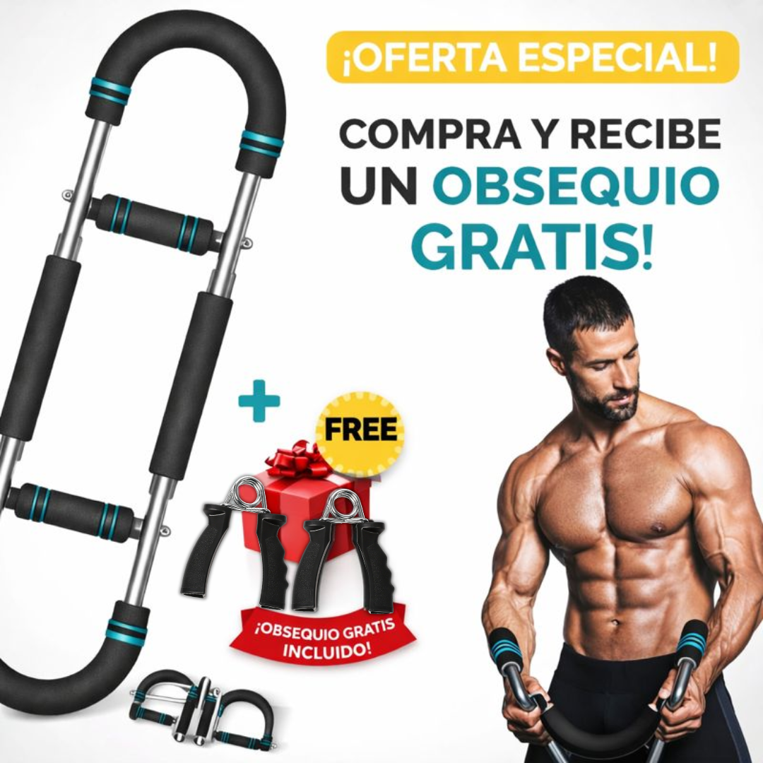 Twister Arm: Tonifica tu cuerpo desde casa | Nuevo Año, Nuevos Hábitos: Recibe Gratis 2 Ejercitadores de Mano