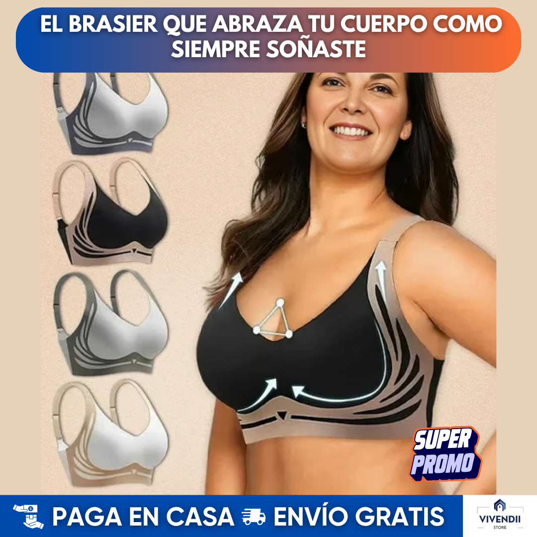 Brasier Corrector Push Up | Levanta, moldea y te devuelve la seguridad | Soporte sin presión e invisible