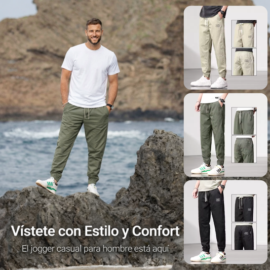 Jogger Casual Premium para Hombre: Comodidad Total + Estilo