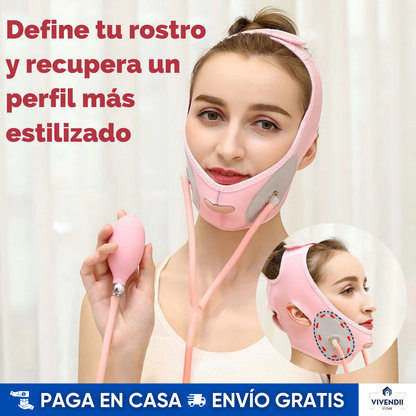 SkinnyFace Pro: Faja Reductora y Moldeadora para un Rostro más estilizado 💖