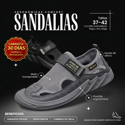 Sandalias ortopédicas tejidas de malla: Deja de aguantar incomodidad innecesaria ⚡