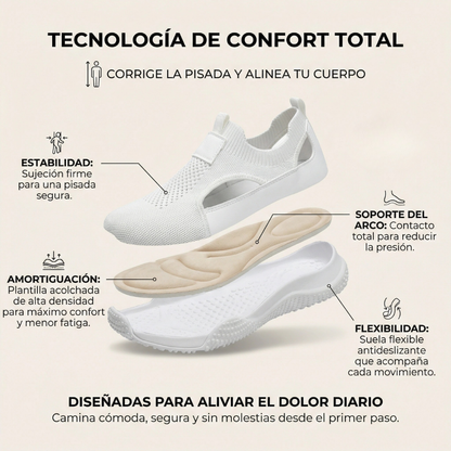ZAPATILLAS ORTOPEDICAS ULTRAFLEX COMODIDAD EN CADA PASO.