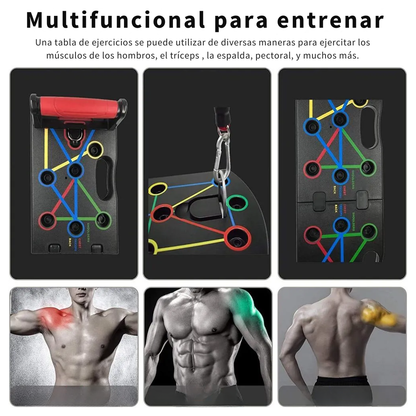 Combo Push Up Board: Entrena Todo Tu Cuerpo en Casa y Siente Resultados Reales 💪🏻