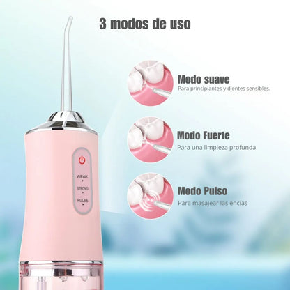 Irrigador Oral Limpieza Dental: Elimina el Sarro y Limpia profundamente 🦷