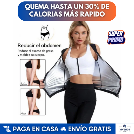 Faja Chaleco Térmico: Conviértete en tu mejor versión: más sudor, más definición, más confianza | Aprovecha PROMO HOY 🔥