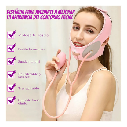 SkinnyFace Pro: Faja Reductora y Moldeadora para un Rostro más estilizado 💖