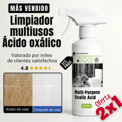 Powerfull limpiador y desmanchador 500 ml – Elimina óxido, moho y sarro sin dañar tus superficies | HOY 2X1 🔥