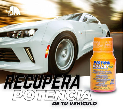 Aditivo Piston Bullet Bio: Recupera la Potencia de tu Motor y Ahorra Combustible | SUPER OFERTA PACK X3