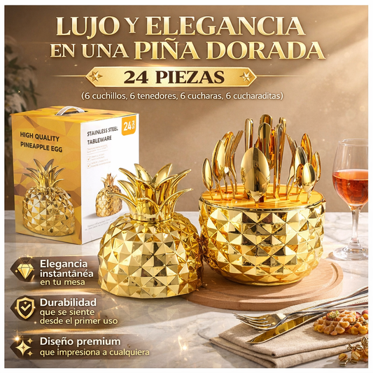Set de Cubiertos Premium de 24 Piezas 🍴