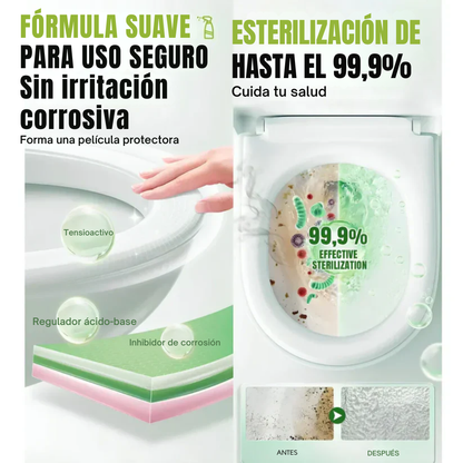 Powerfull limpiador y desmanchador 500 ml – Elimina óxido, moho y sarro sin dañar tus superficies | HOY 2X1 🔥