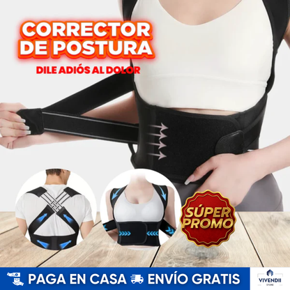 Corrector De Postura Ortopédico Unisex 💪
