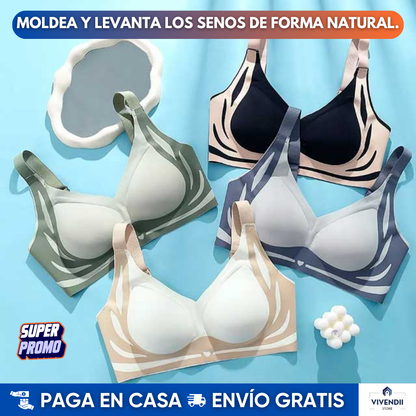 Brasier Corrector Push Up | Levanta, moldea y te devuelve la seguridad | Soporte sin presión e invisible