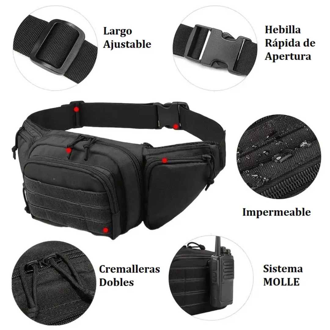 Canguro Táctico Militar: Lleva Todo Protegido, Organizado y Discreto 🎯