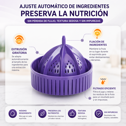 Extractor de Frutas: Prepara jugos frescos en segundos ⚡