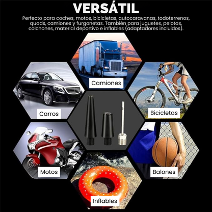 Compresor Portátil Doble Cilindro de Alta Potencia 🚀