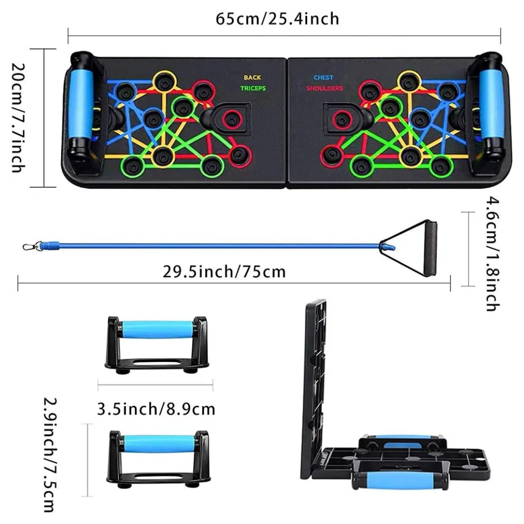 Combo Push Up Board: Entrena Todo Tu Cuerpo en Casa y Siente Resultados Reales 💪🏻