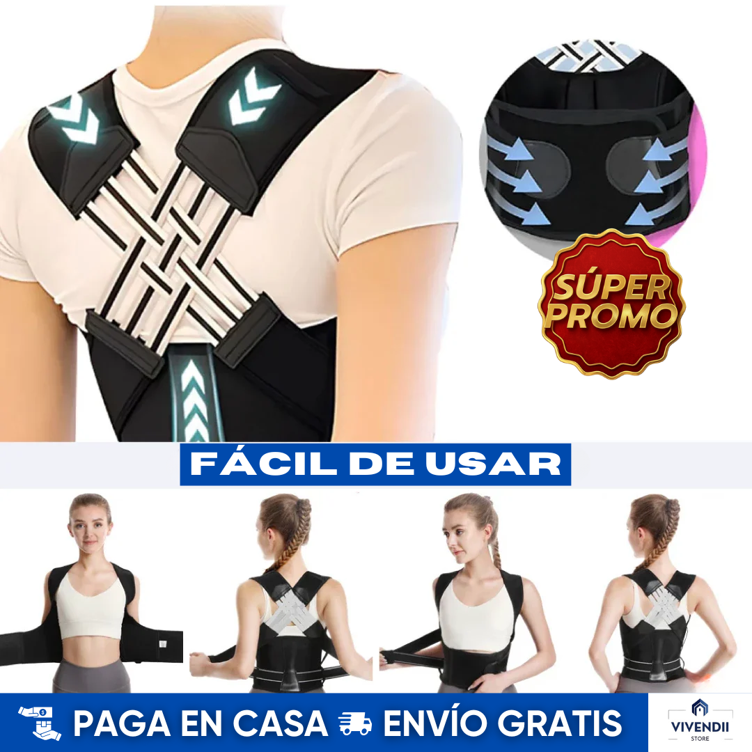Corrector De Postura Ortopédico Unisex 💪