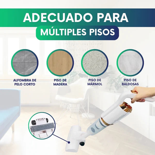 Aspiradora Inalámbrica 2 en 1 Recargable: Potente, Compacta y Multifuncional 🌀