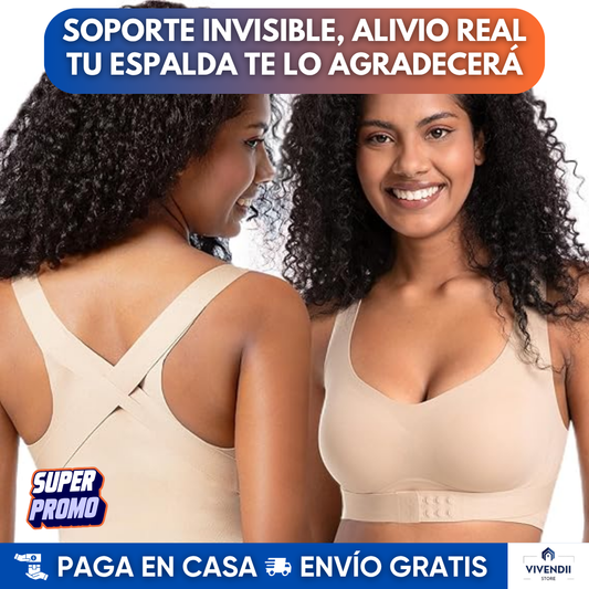 Top corrector: Postura perfecta + comodidad todo el día: siéntete segura y sin rollitos visibles | DCTO HOY 🛒