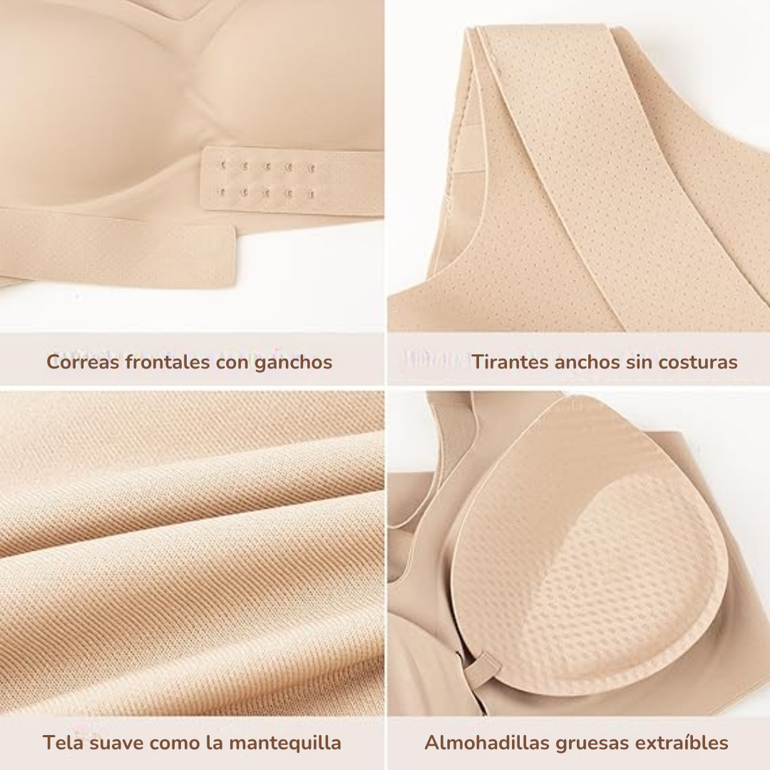 Top corrector: Postura perfecta + comodidad todo el día: siéntete segura y sin rollitos visibles | DCTO HOY 🛒
