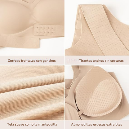 Top corrector: Postura perfecta + comodidad todo el día: siéntete segura y sin rollitos visibles | DCTO HOY 🛒