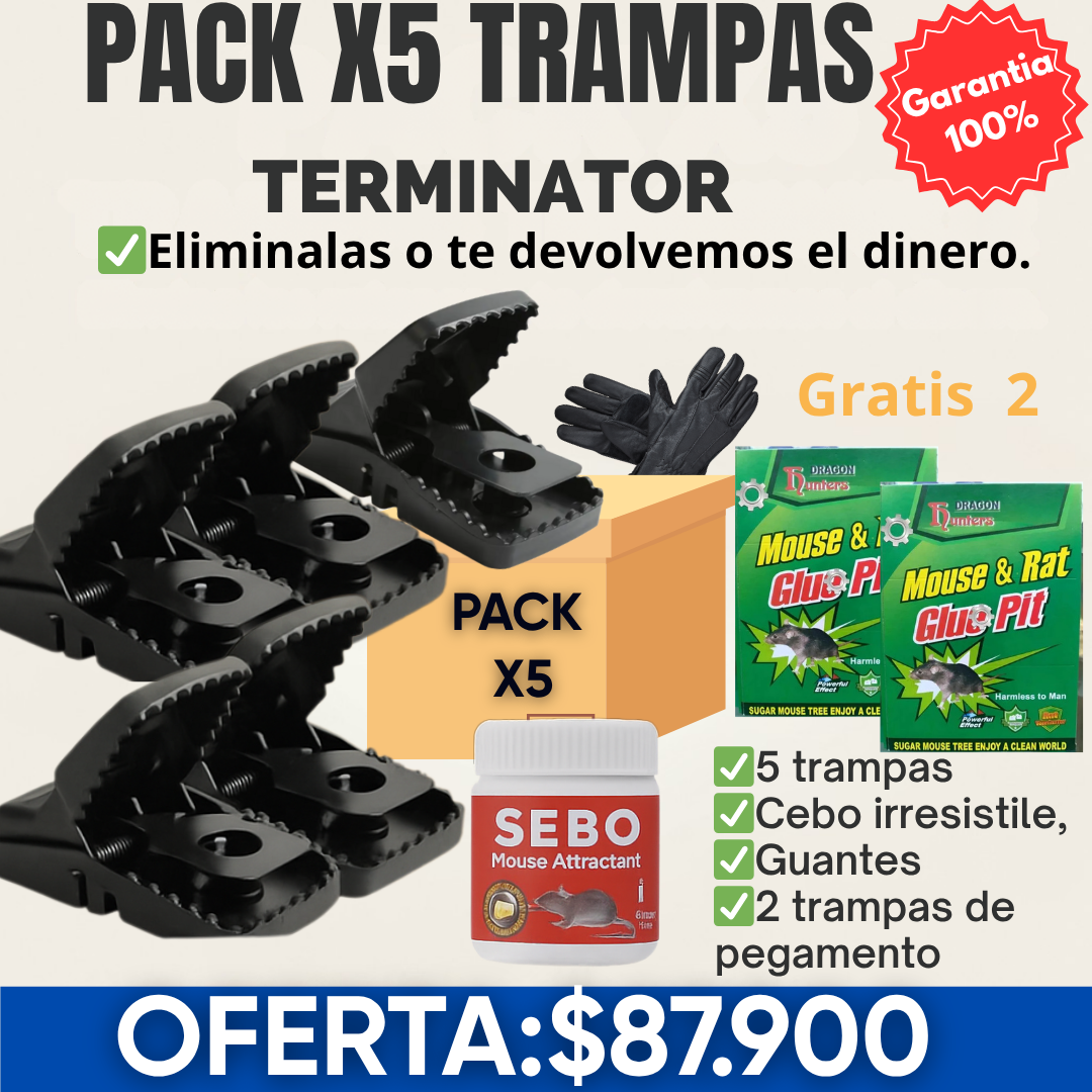 ¡Elimina Roedores Rápido y Seguro! | La solución definitiva, eficaz y reutilizable | GARANTÍA DE SATISFACCIÓN 🛒