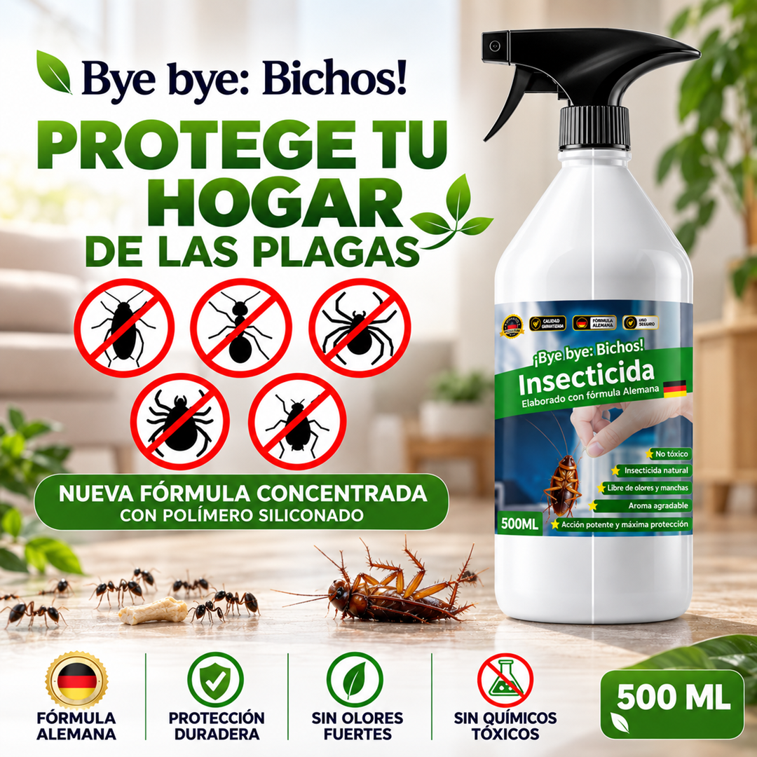 BYE BYE BICHOS | EL VERDADERO MATAPLAGAS 🪳❌
