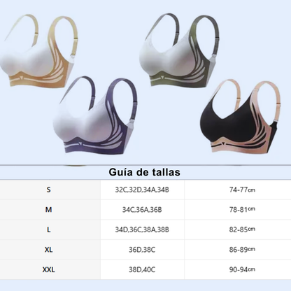 Brasier Corrector Push Up | Levanta, moldea y te devuelve la seguridad | Soporte sin presión e invisible