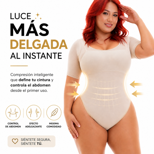 BODY CON MANGAS DE COMPRESIÓN | TU SILUETA SOÑADA 💖 ✨