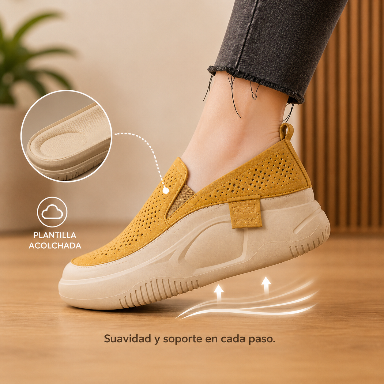 MOCASÍN ORTOPÉDICO DAMA 👣 | MÁXIMA COMODIDAD ✨