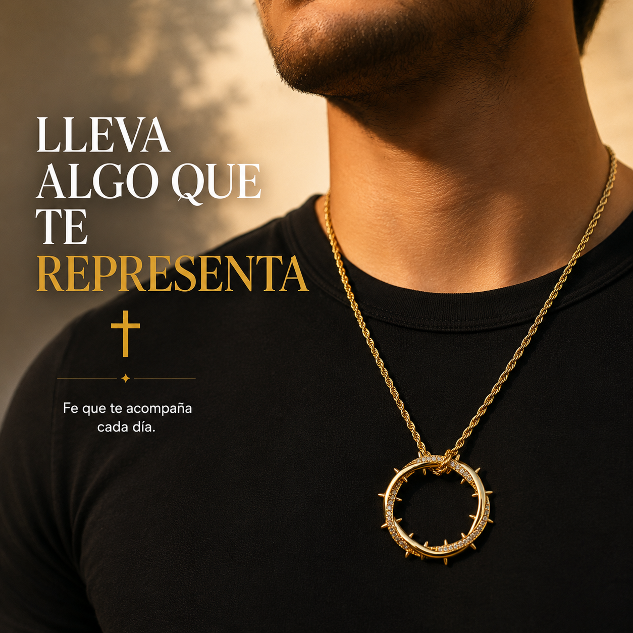 ✝️ COLLAR CORONA DE ESPINAS | SÍMBOLO DE FE 🙏🏻
