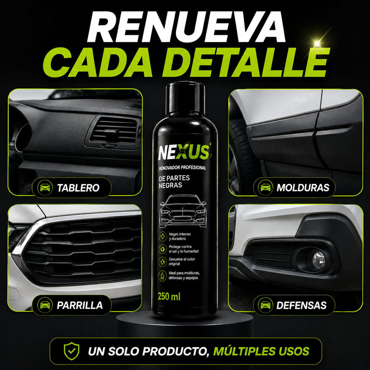 NEXUS | RESTAURADOR DE PARTES NEGRAS ✨ ⚫️