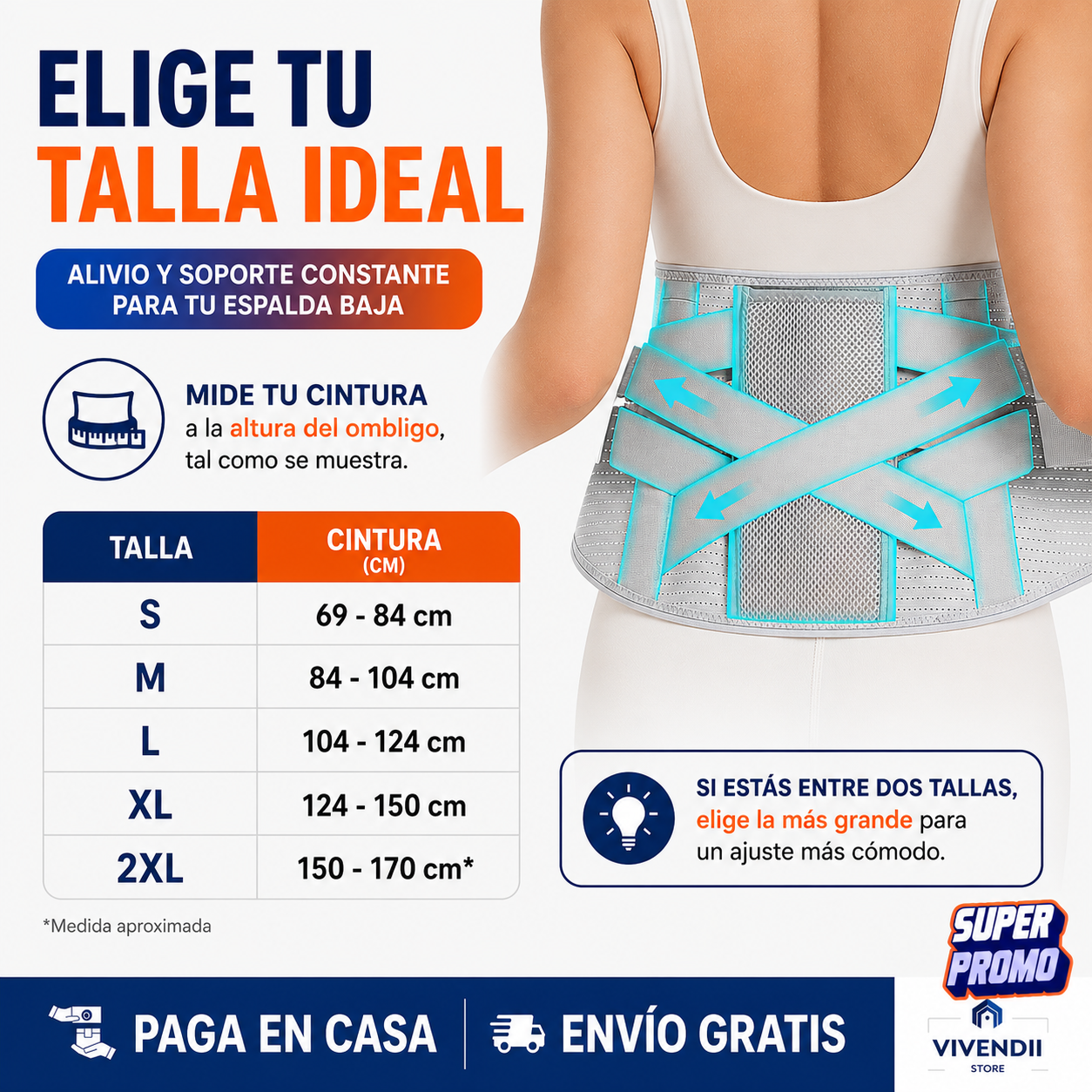 FAJA LUMBAR MAX SOPORTE | SOPORTE FIRME Y ALIVIA INMEDIATO 🛒